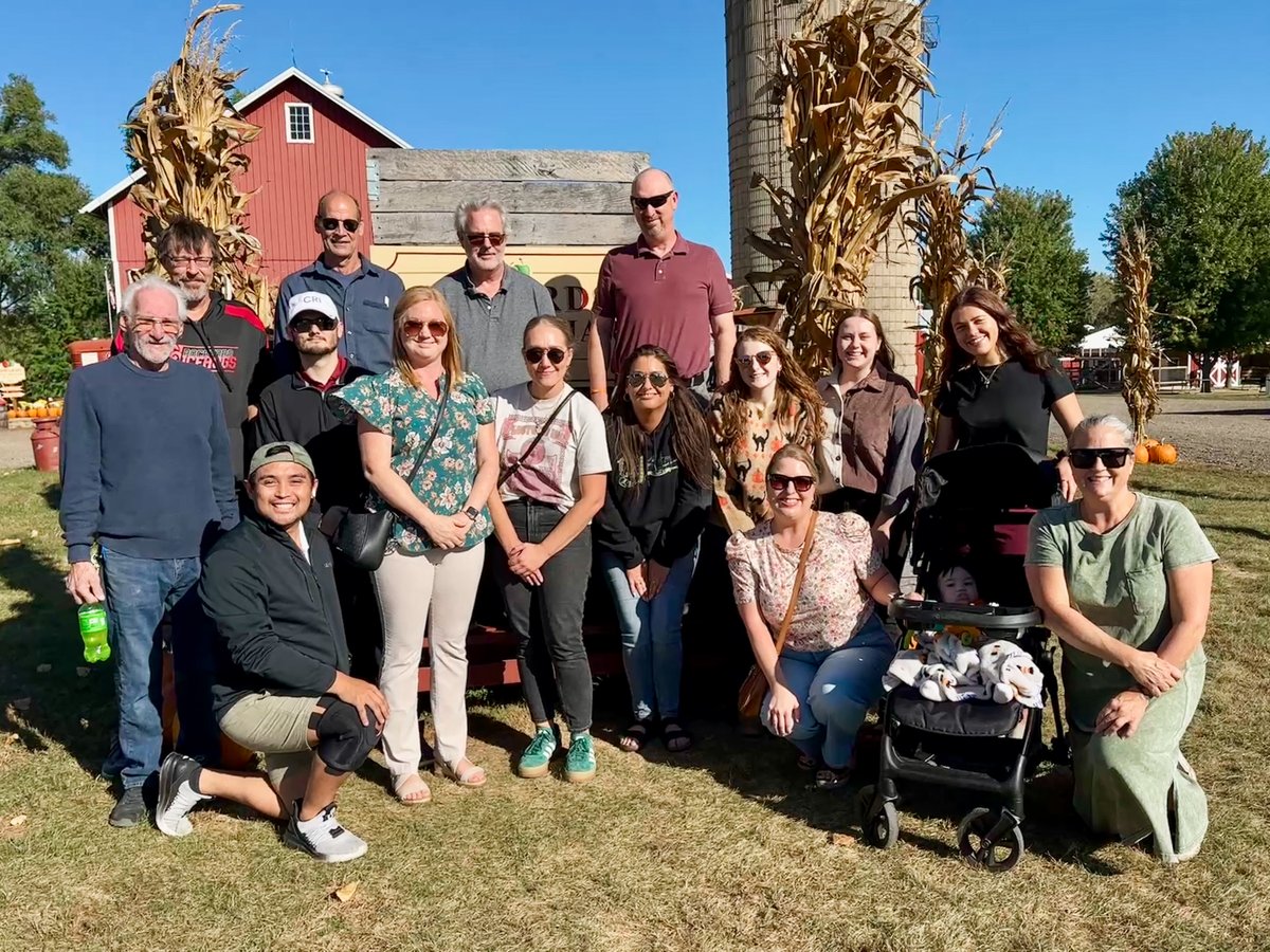 An annual tradition we look forward to every fall! 🍂 The teams behind BMO Center, Coronado Theatre, and Davis Park enjoyed a day at Edward's Apple Orchard West. Here’s to great people, fresh air, and making memories together!