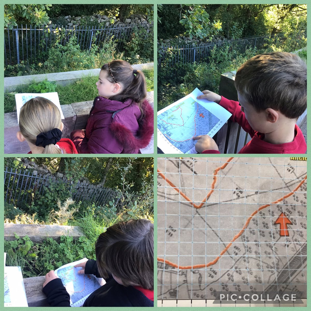 mrsccox95's tweet image. Dosbarth 10 have been using our old map today to work out coordinates. We found lots of places of interest in our local area. @garntegprimary #humanities #localhistory