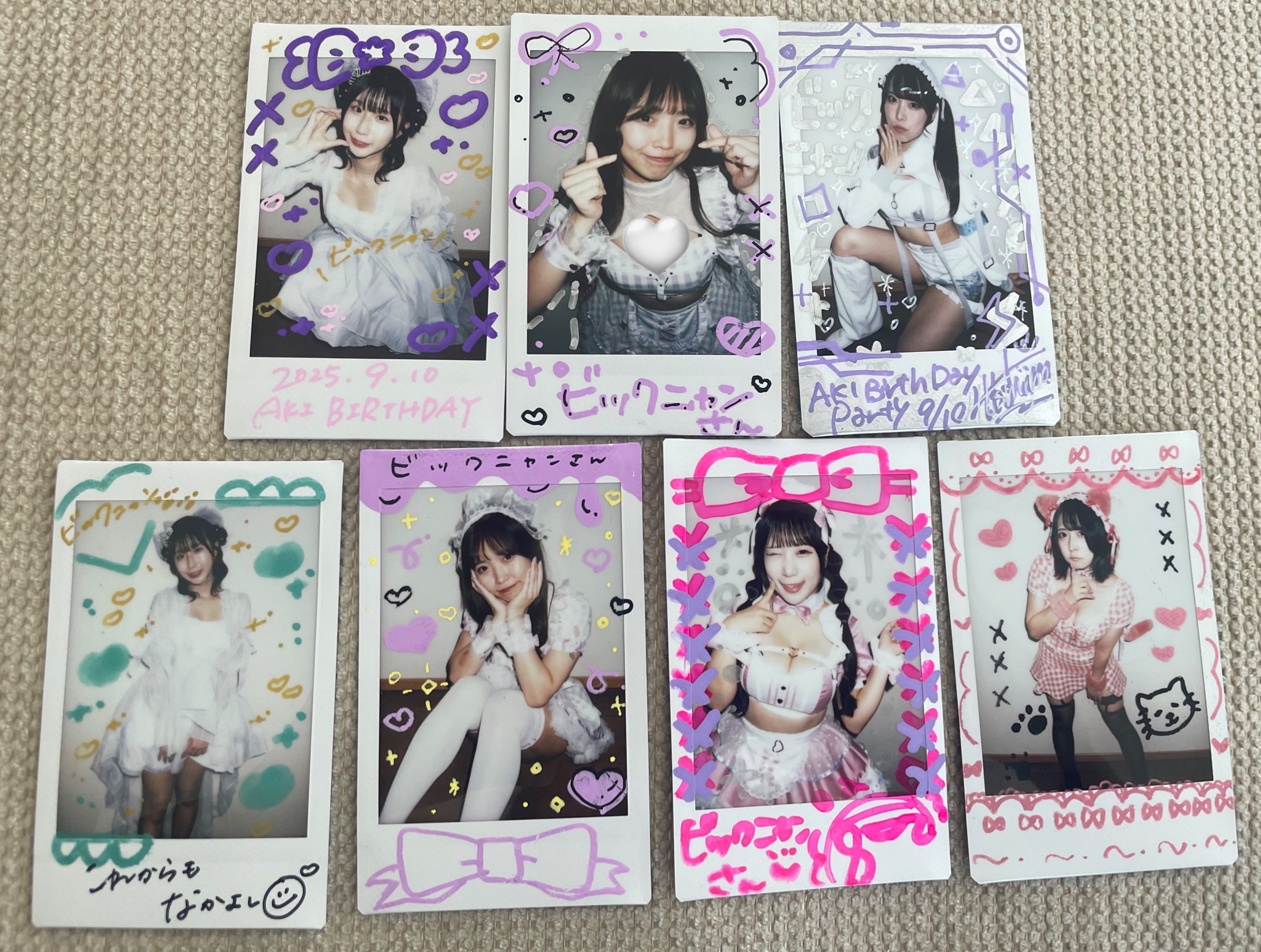 AXIZ nyan にゃん チェキ