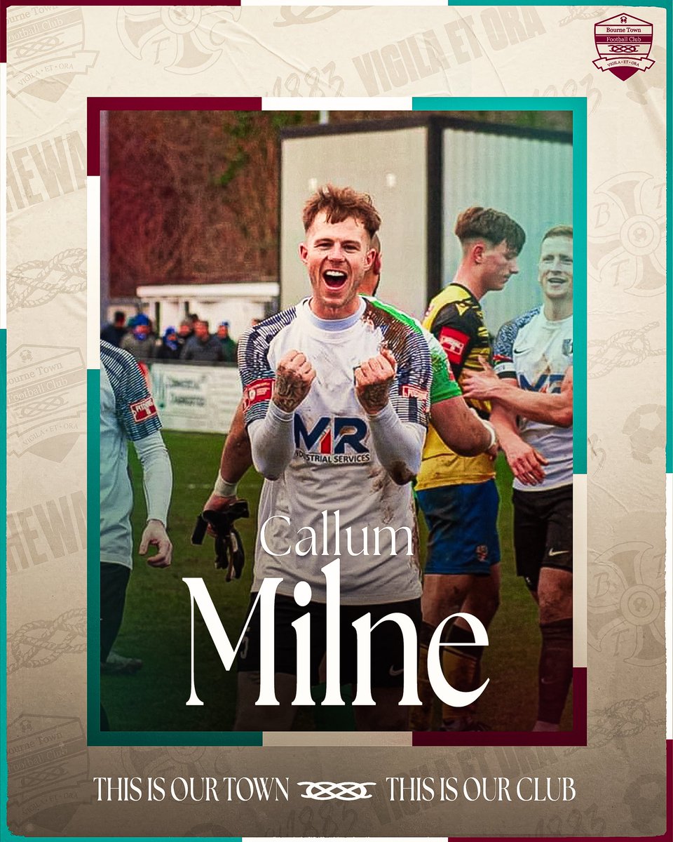 Bourne Town FC tweet media