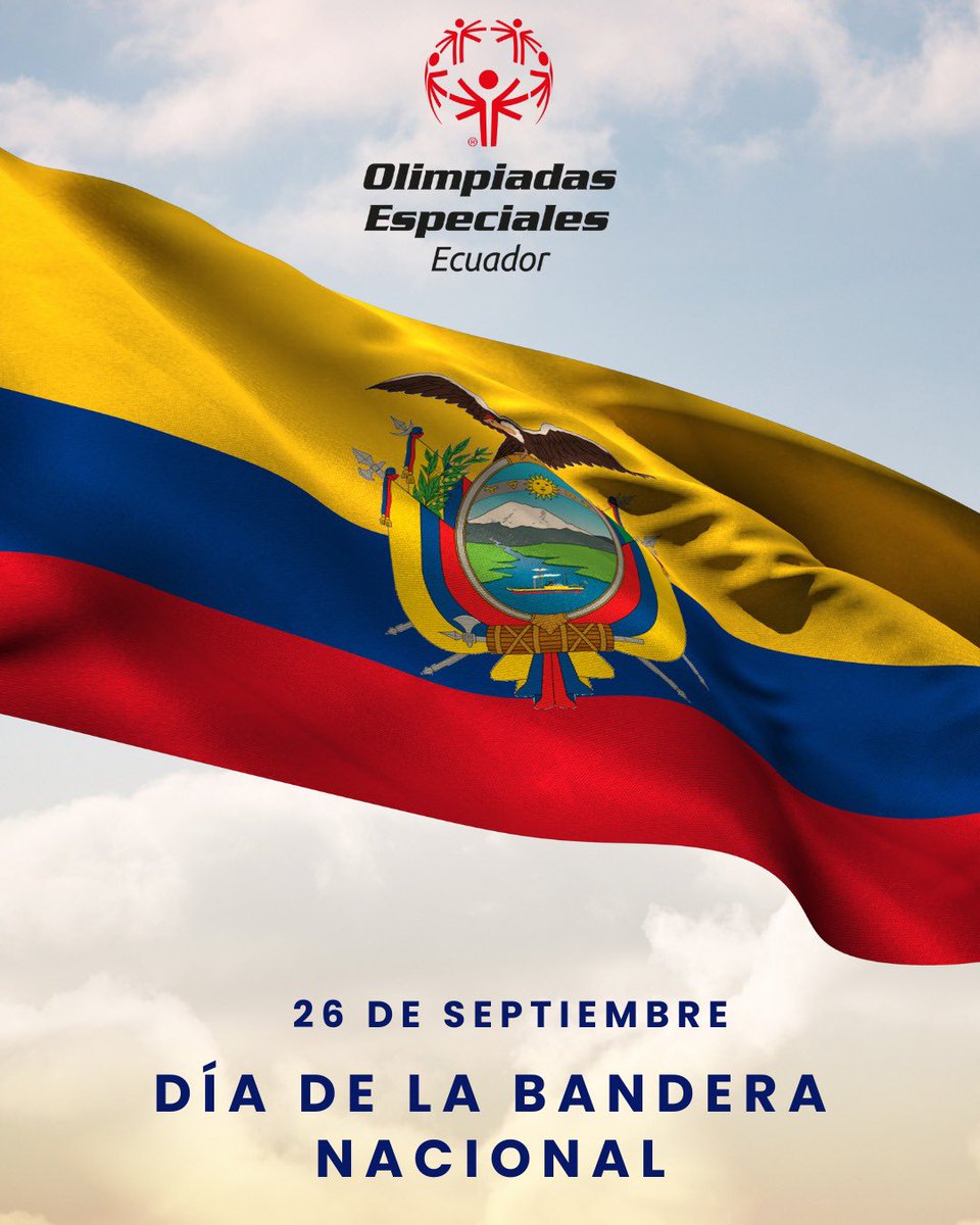 Día de la bandera nacional 🇪🇨