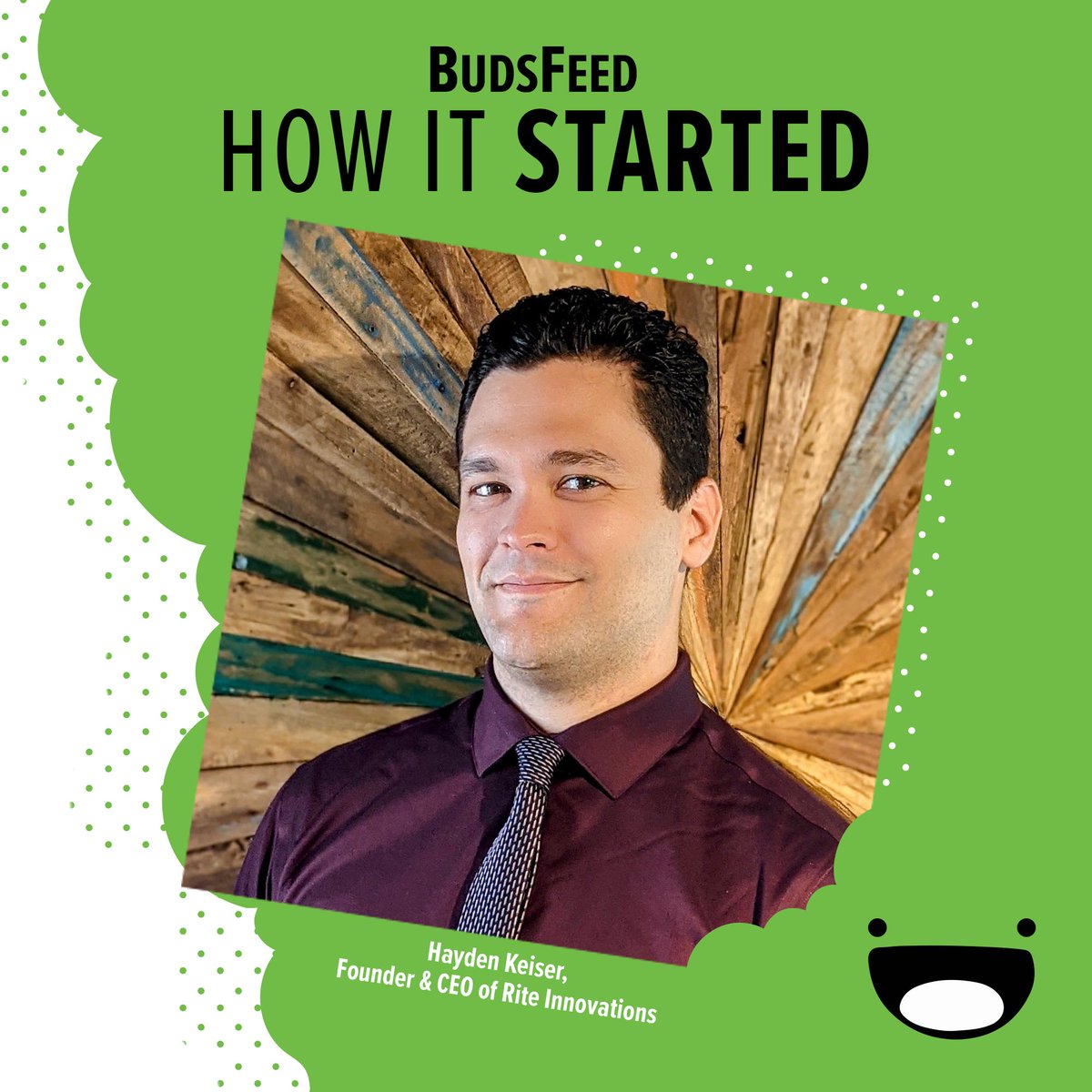 As part of our “How It Started” interview series, we had the pleasure of chatting with Hayden Keiser, Founder &amp; CEO of <a href="/RiteInnovations/">Rite Innovations</a>, a designer of luxury herbal technology for the modern ritualist. Check out the whole interview at budsfeed.com/blogpost/momen…