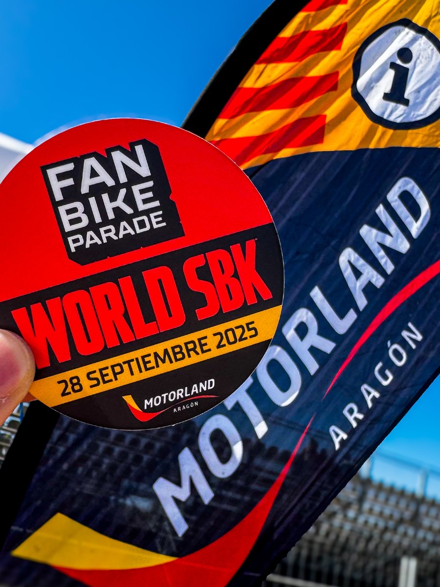 🤩 Mañana es el momento de que vengas a darle gas a MotorLand con tu moto ✊💨

Aún no te has inscrito⁉️

No esperes más 👉 tickets.oneboxtds.com/aragon_inscrip…