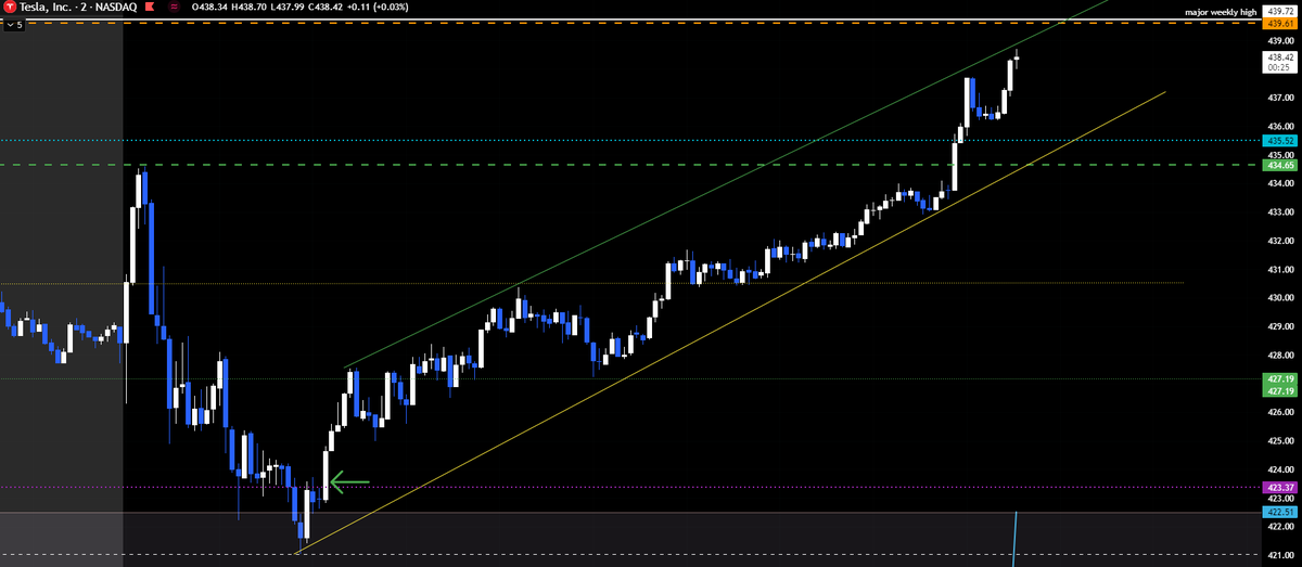 $TSLA we caught the bottom again!!!!! Live in the <a href="/DragonTraderZ/">Dragon 🐉</a> and with my boy <a href="/TroyTeslike/">Troy Teslike</a>   SEND US!!!!!!