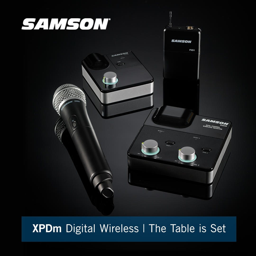 Meet the Samson XPDm Handheld—the perfect digital wireless system for singers, educators, and interviewers. Unbeatable sound at an unbeatable price!

Shop Samson Gear!
samsontech.com
