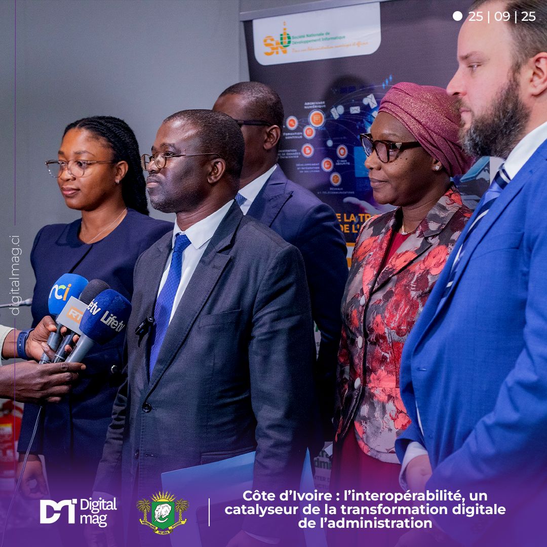 aboukam's tweet image. #Digitalisation | Côte d’Ivoire : l’interopérabilité, un catalyseur de la transformation digitale de l’administration ... digitalmag.ci/cote-divoire-l… 

#Digitalmagci #CôtedIvoire #Plateforme_Interopérabilité #Transformation_Digitale #Zéro_papier  #CIV @Gouvciofficiel