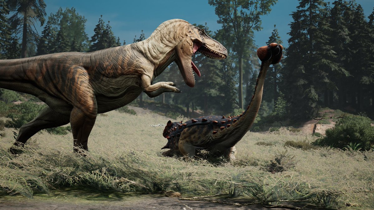 pathoftitans's tweet image. 4 Years ago in September Anodontosaurus &amp;amp; Daspletosaurus released into Path of Titans.

What has been your most memorable moment with these playable dinosaurs?

#pathoftitans #dinosaurs #releaseanniversary #anodontosaurus #daspletosaurus