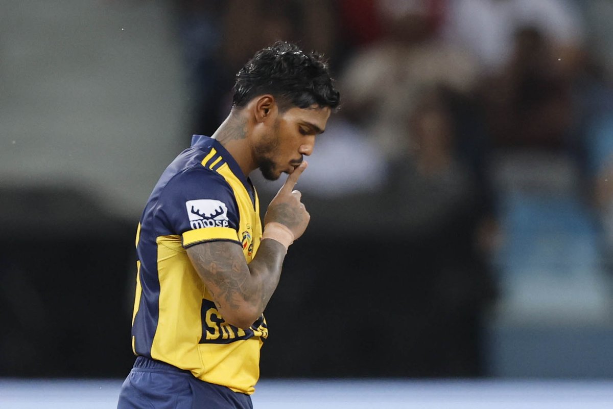 Damith1994's tweet photo. An amazing century from Pathum Nissanka — his maiden T20I hundred, reached in just 52 balls. 

He brought up the milestone with a straight 6 - an innings of the highest quality.

The best all-format batter of the current crop from Sri Lanka.

#AsiaCup2025 @ThePapareSports https://t.co/nSRGdxR2CP