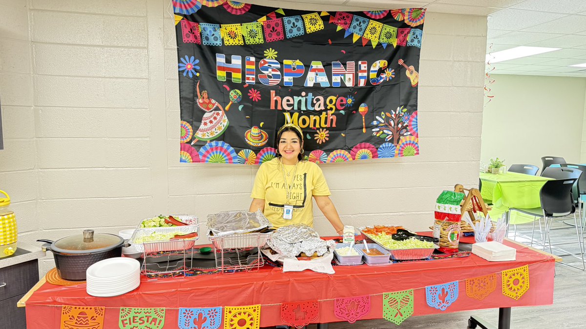 Thank you to our amazing parents for a delicious lunch! It was such a treat! #hispanicheritagemonth