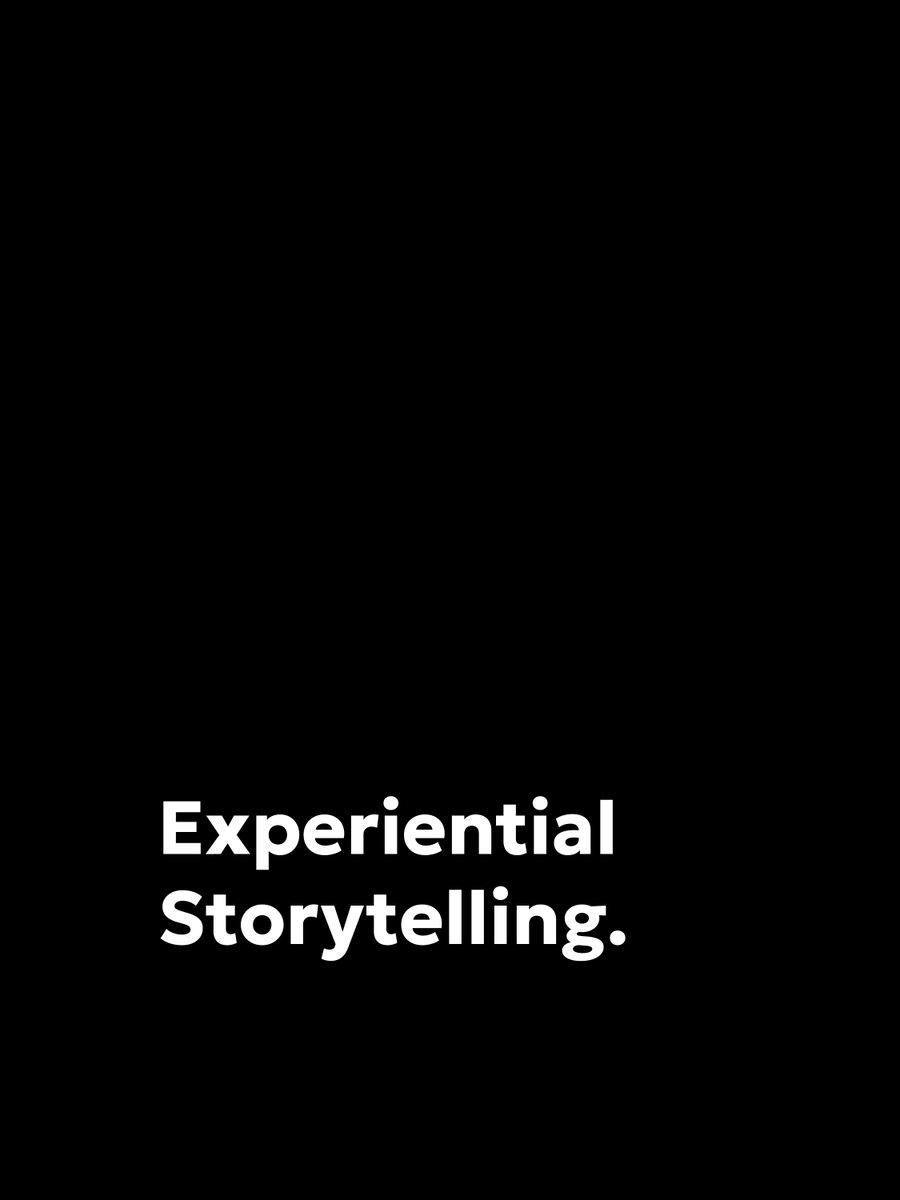 thrivemscience's tweet image. Stories are meant to be experienced.
Experiential storytelling immerses people in moments
that connect, inspire, and last.

#ExperientialMarketing #Storytelling #BrandExperience #InspireAction #MarketingLeadership