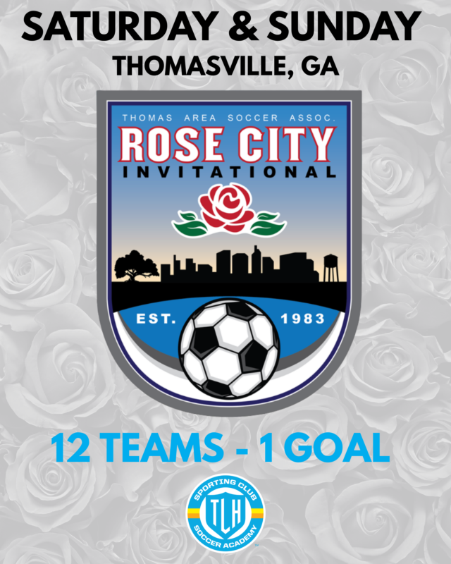 🏆 TOURNAMENT TIME 🏆

Just a little drive north to Thomasville, GA for the Rose City Invitational! 

Sporting Club Tallahassee has 12 teams competing in the tournament this weekend and they are all looking to grab some hardware!