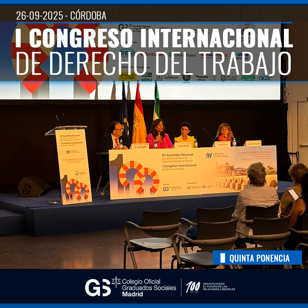 El I Congreso Internacional de Derecho del Trabajo reúne hoy en Córdoba a expertos y juristas. 📚 Temas clave: profesión de Graduado Social en otros países, la Carta Social Europea y la jurisprudencia reciente del TS y TJUE.
#DerechoLaboral