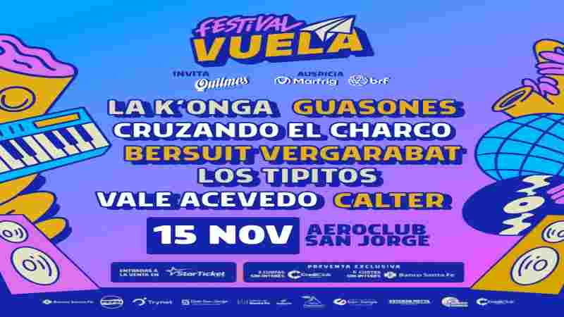 🎸🎹🎤“Festival Vuela” llega a San Jorge para convertirse en el evento musical más grande del interior
⬇️
lavozderosario.com/festival-vuela…
