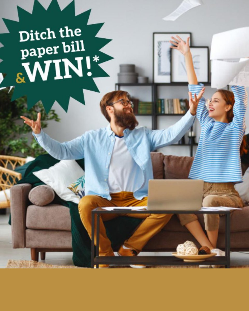 🚀 Kitchener is going digital!
With over 50% of homes now using our e-billing portal, we’re celebrating with a contest!
💸 New users: Sign up and get entered into weekly $200 bill credit draws
🎁 Already signed up? You’re in the year-end draw for $200 too!