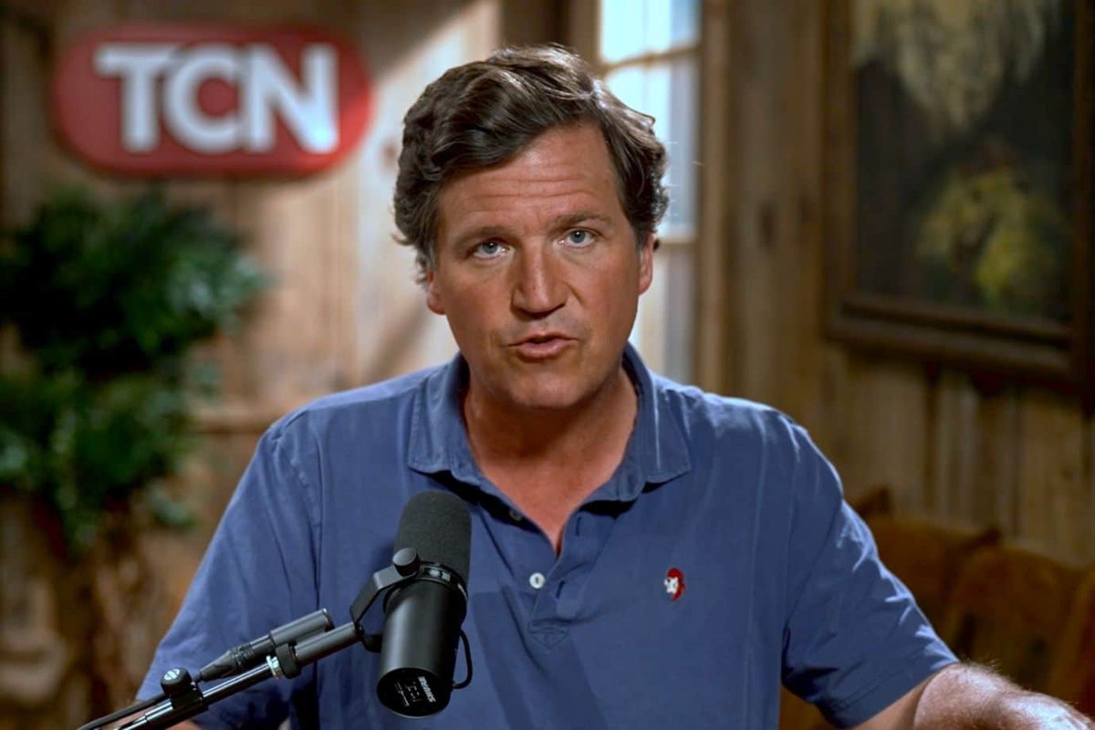 BREAKING: Dinesh D'Souza has ACCUSED Tucker Carlson of "fueling" antisemitism in Gen-Z.