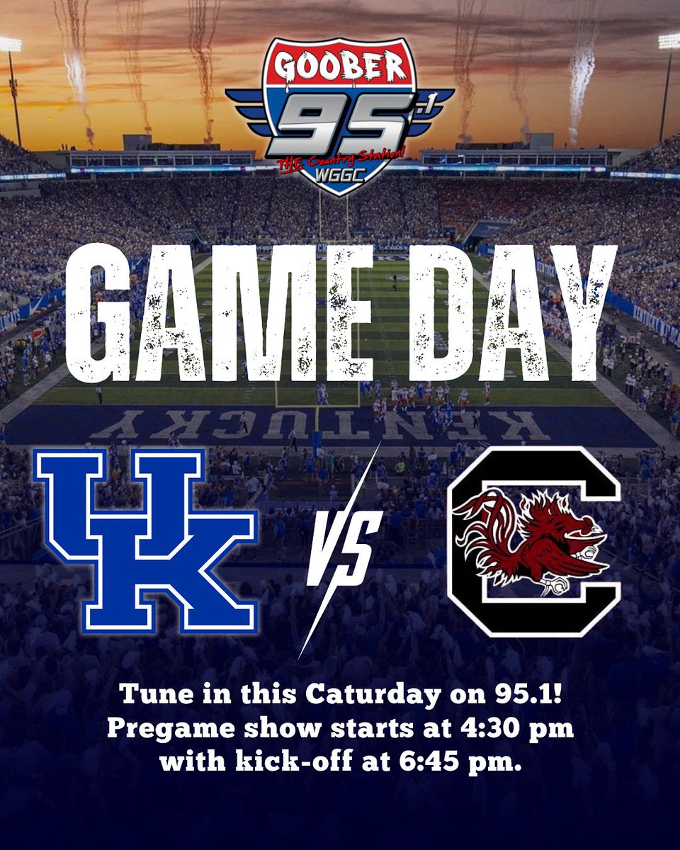 We’re ready for GAME DAY!!  We’ve got you on all the UK sports coverage😼🏈