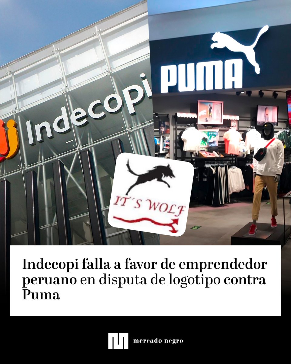 Tras dos años de litigio, el Tribunal de Propiedad Intelectual concluyó que el diseño de la marca nacional IT’S WOLF no genera confusión con el icónico felino de la firma alemana. 📌Conoce más ► cutt.ly/VrMrJw7X