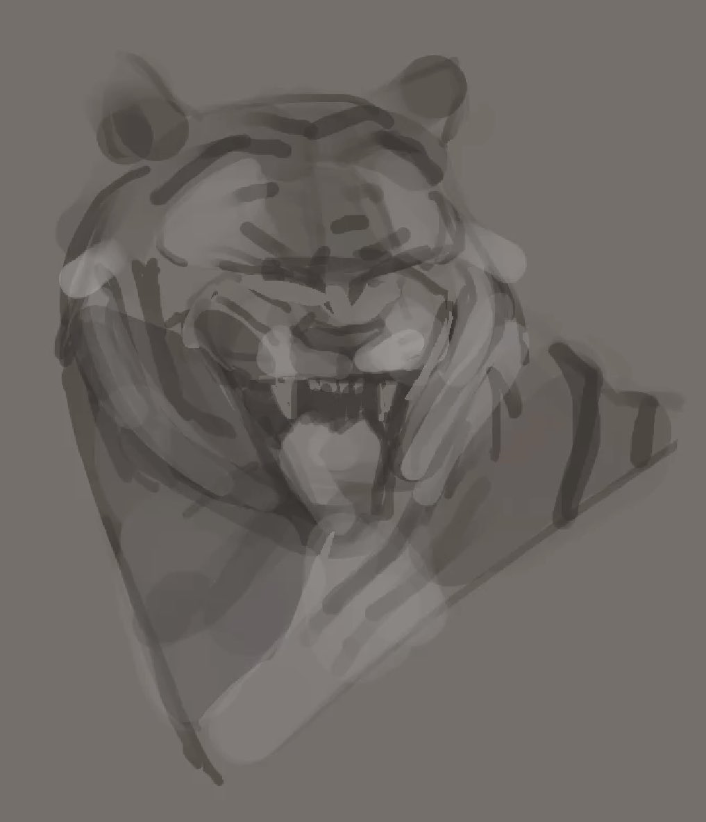 cat_sandbox's tweet image. A reminder to always trust the process because this was the initial sketch 😭