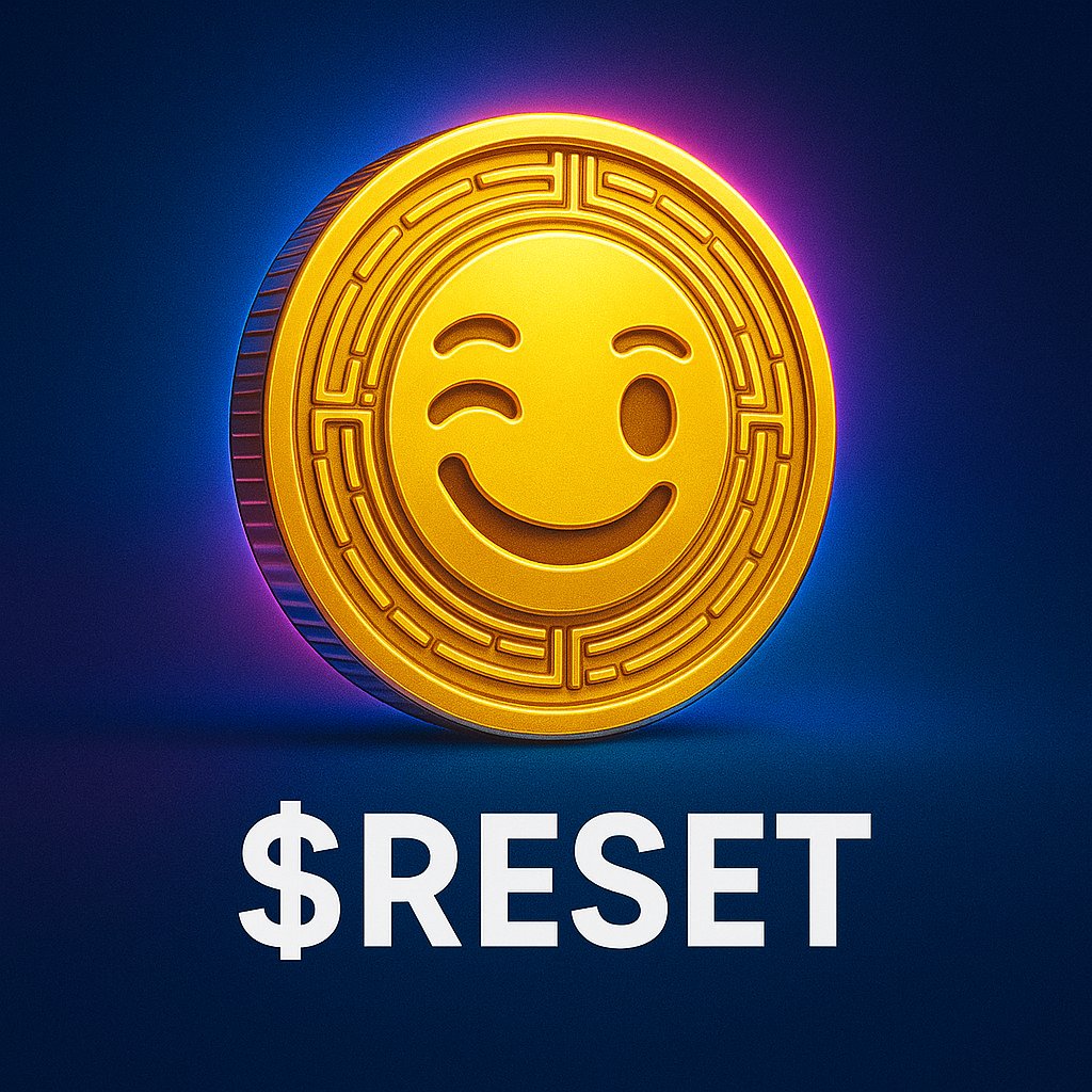 When life freezes… You should press Ctrl+Alt+Del.
When the market dips… You can press $RESET.
Website 👉 resetcoin.org

Join the Community 👉x.com/i/communities/…

#RESET #Solana #MemeCoin $RESETCoin #PumpFun