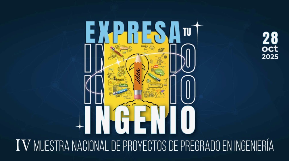 Postula tu trabajo de grado a Expresa tu Ingenio 💡

🎓Una iniciativa que busca reconocer los mejores trabajos que realizan los estudiantes de ingeniería de Colombia al finalizar sus estudios de pregrado.

Invitan <a href="/IngenieriaSCI/">SOCIEDAD COLOMBIANA DE INGENIEROS</a> y <a href="/acofi/">ACOFI</a> 

Más información:
sci.org.co/evento/expresa…