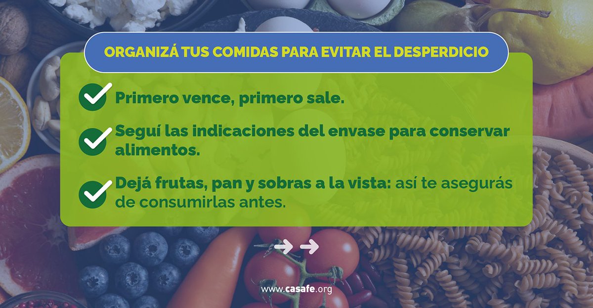 CasafeOk's tweet photo. 🌱 Hoy, en el Día Internacional contra el desperdicio de alimentos, recordemos que cada acción cuenta. Con hábitos simples como planificar, organizar y aprovechar mejor lo que tenemos en casa, podemos reducir el desperdicio y cuidar nuestros recursos. 🙌

#alimentos #desperdiciodealimentos #alimentacion #cultivos #campo #agro