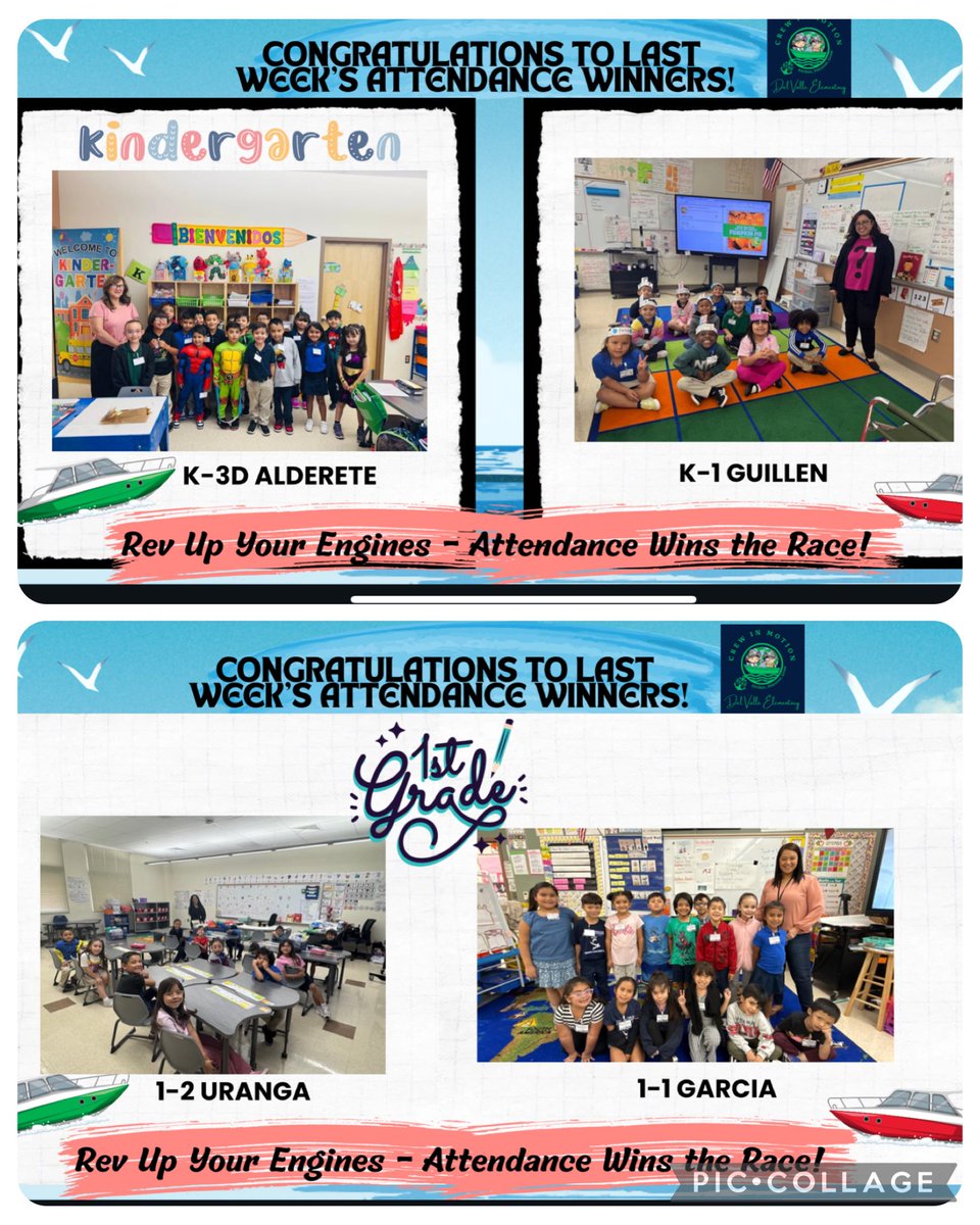 badillo_mrs's tweet image. 👏 Congratulations to all our Attendance Champions! 🏆 Your commitment to being present every day makes a huge difference in learning and growing. Keep up the amazing work—attendance matters! 📚✨ #AttendanceMatters @DelValleES_YISD