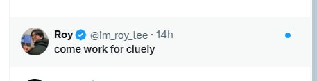 Malotge's tweet photo. Working for Cluely - soon. https://t.co/nBkOXrBC5j