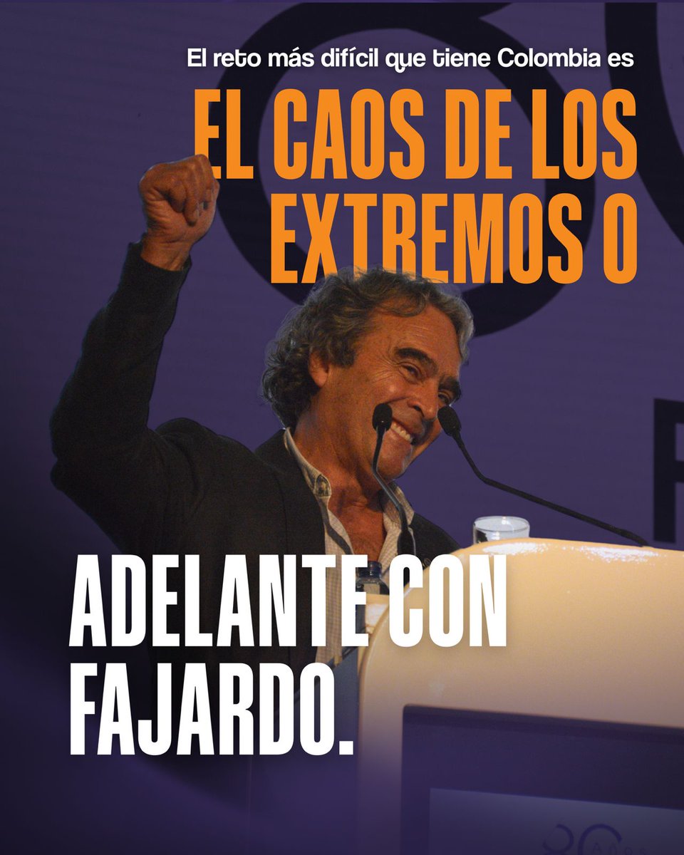 #ElNuevoFajardo potente y serio. Un profesor claro y contundente. #AdelanteConFajardo