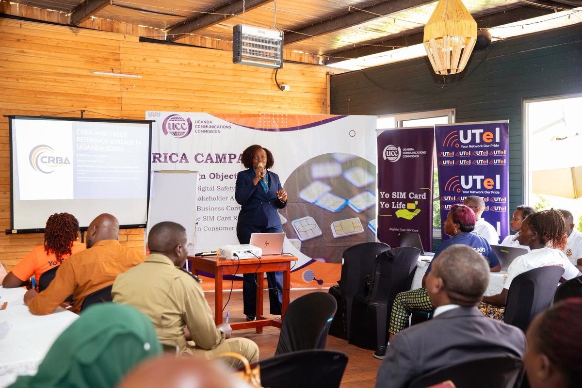 crbaugandaltd's tweet photo. @crbaugandaltd joined @UCC_Official, @BOU_Official, @mtnug, Utel & Lugazi/eastern region residents for the #YoSimCardYoLife campaign.
We highlighted how SIM misuse + mobile loan defaults hurt credit records & financial health.
Next stop: Kampala Town Hall, Sept 30 @kyambogou https://t.co/dgYKVjtinL