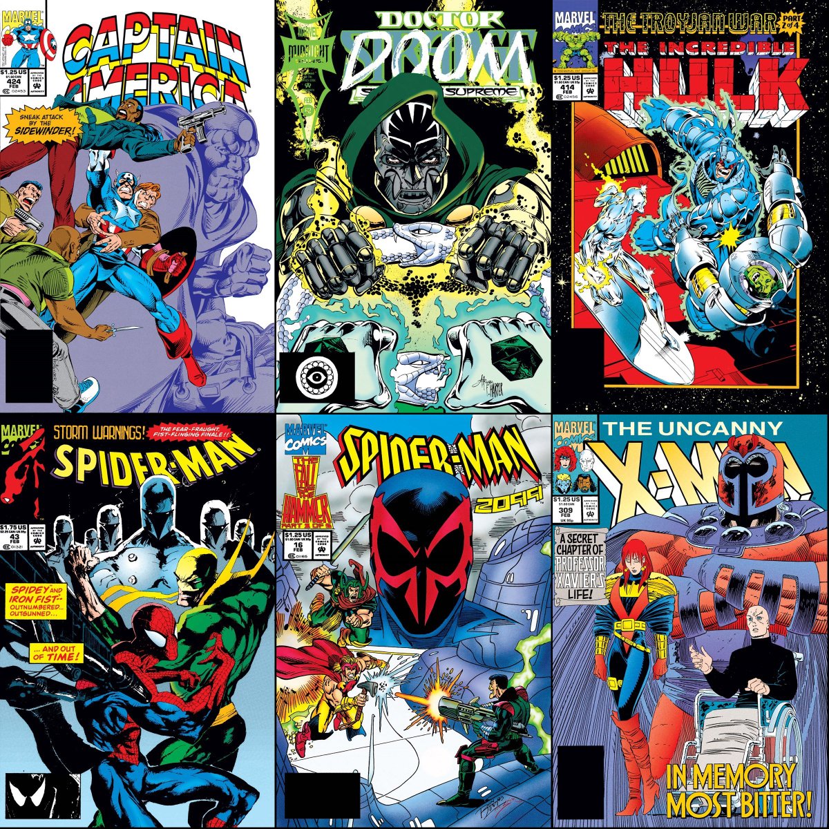 Marvel Comics that were on sale with cover dates of February 1994.
