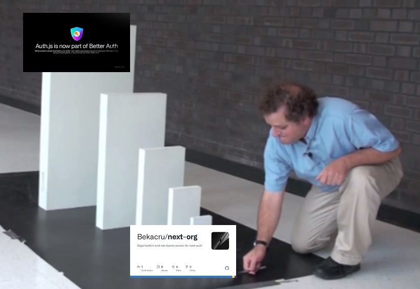 MontyDevX's tweet image. NextAuth.js X  Better Auth is real crossover