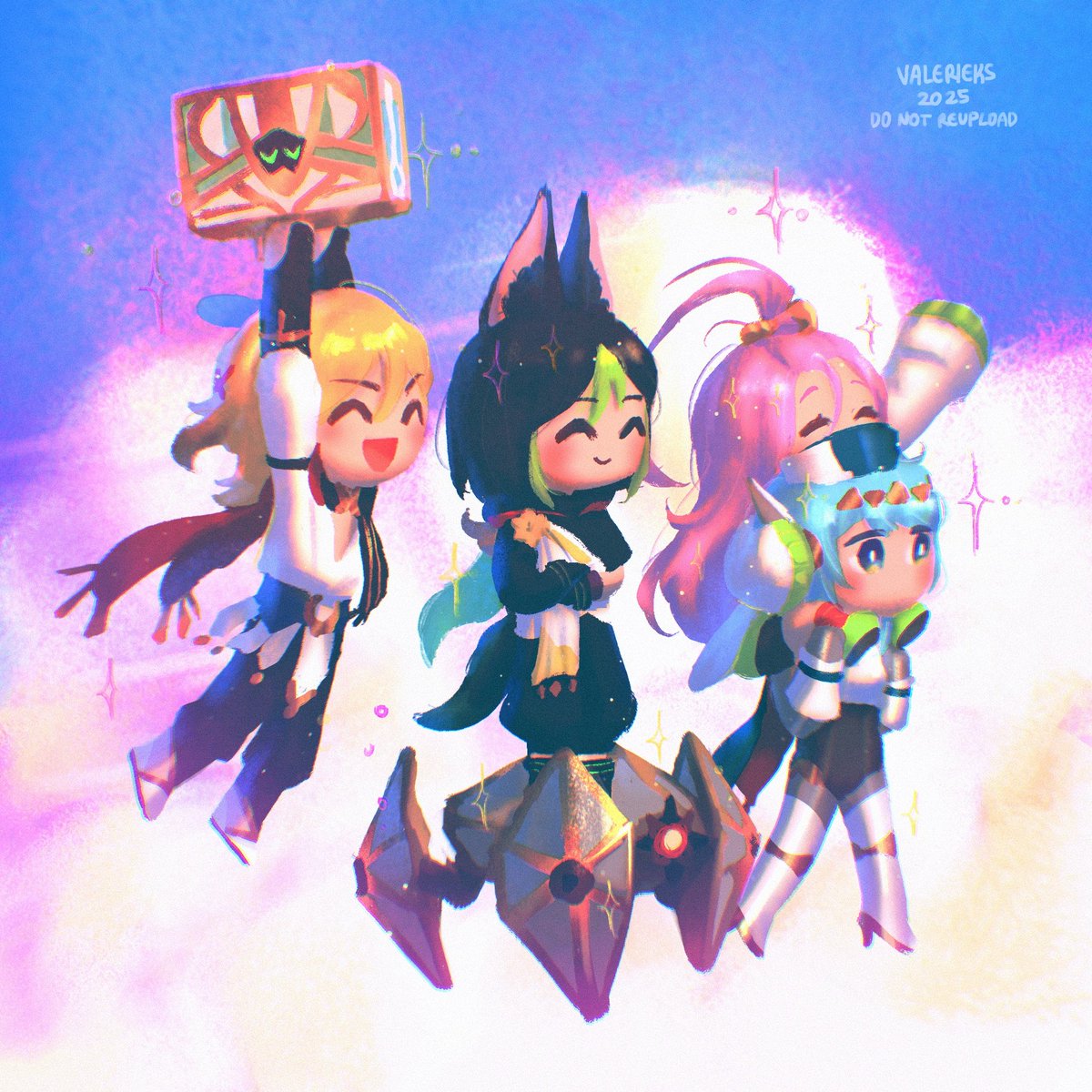 Tighnari and Karkata has joined the clink clank legion! #aino #ineffa