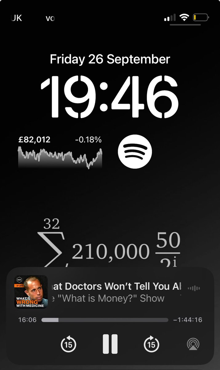 Listening to <a href="/AmmousMD/">Dr. Ammous</a> on “what is money” podcast 🔥