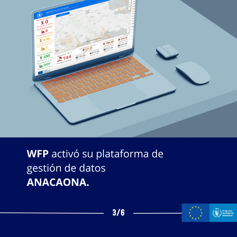 WFP_RD's tweet photo. 🌧️ La onda tropical #AL94 deja lluvias intensas en gran parte del territorio nacional.

⚠️ La plataforma ANACAONA está generando y facilitando información técnica y geoespacial al Gobierno y a las instituciones de primera respuesta.

Con el apoyo de @ECHO_LatAm 🇪🇺