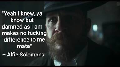 captmaulyhawk's tweet image. A lot of noise coming out of him lately on this issue
I think he took the deal Charlie refused
Just remember Tommy “Shelby”
Alfie is still going to try to kill you