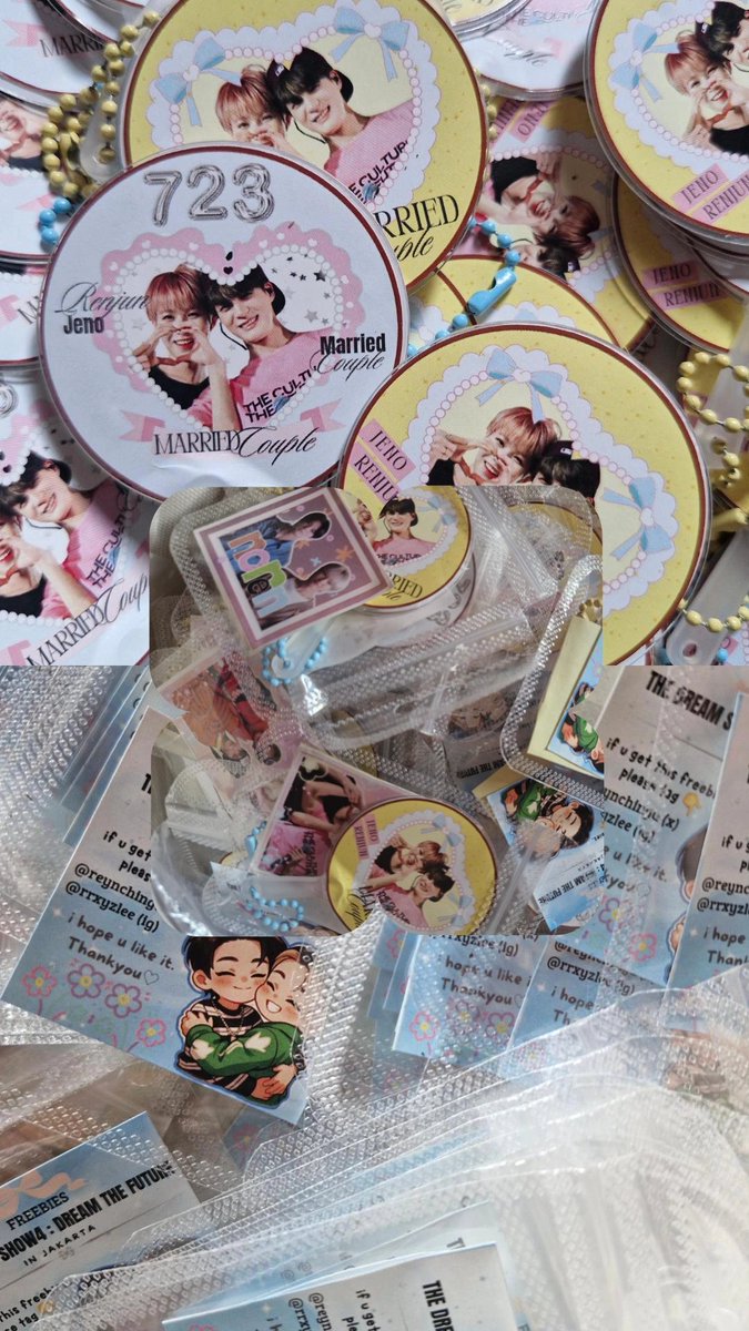 reynchingu's tweet photo. Freebies TDS 4 IN JAKARTA ¤
by : @reynchingu 

📍JIS, around bmw park
🗓27 &amp; 28 sept (day1 &amp; day2)

- find me and say "hi"
- renf and norenist only.
- limited qty noren ver
- tag me if u get the freebies

#TDS4JAKARTA #THEDREAMSHOW4
#THEDREAMSHOW4_JAKARTA
#tds4injakarta https://t.co/A2sAq2K8AJ