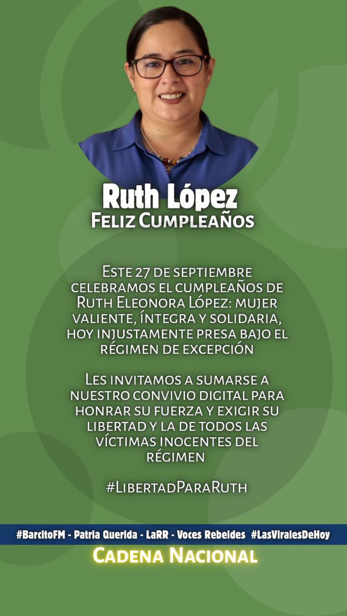 AlejandUMiranda's tweet image. VAMOS todos y todas!
Mañana hagamos Patria 
#Únete 
@RuthEleonorLopez TE CELEBRAMOS!