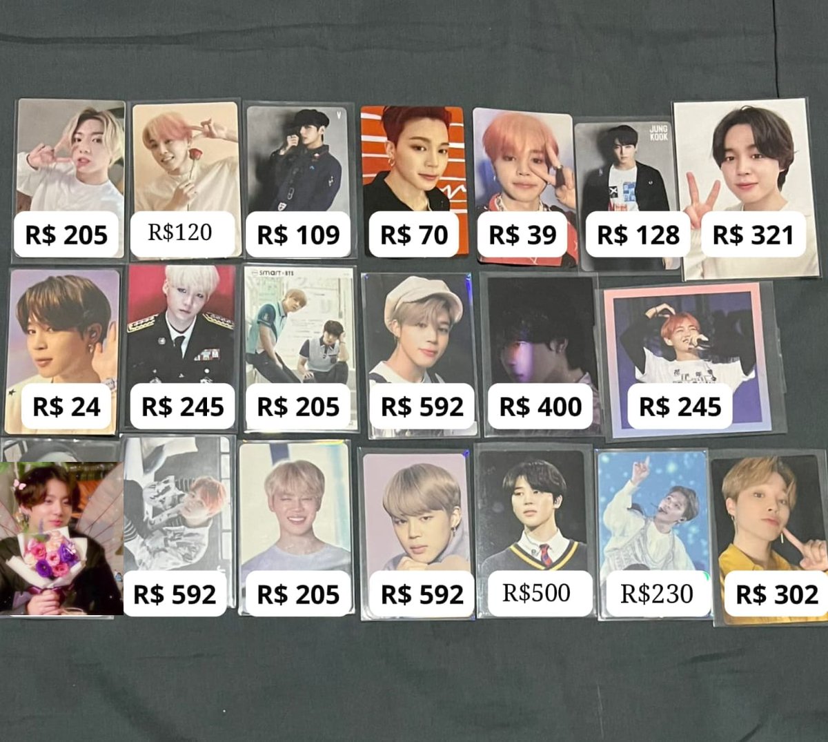 efcegs's tweet image. CLAIM A PARTIR DAS 22:00✨

- valores nas imagens;
- valores não incluem fretes;
- pagamento até *dia 06*;
- vem na caixa da efcegs que estiver aberta;
- claim *POR COMENTÁRIO NO TWITTER*, podem comentar no post pra garantir.

Qualquer dúvida, pode me chamar!