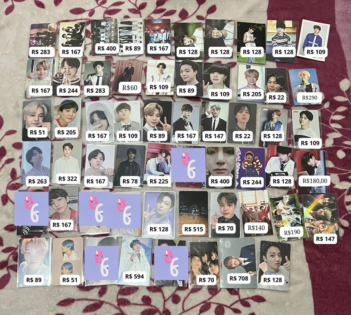 efcegs's tweet image. CLAIM A PARTIR DAS 22:00✨

- valores nas imagens;
- valores não incluem fretes;
- pagamento até *dia 06*;
- vem na caixa da efcegs que estiver aberta;
- claim *POR COMENTÁRIO NO TWITTER*, podem comentar no post pra garantir.

Qualquer dúvida, pode me chamar!