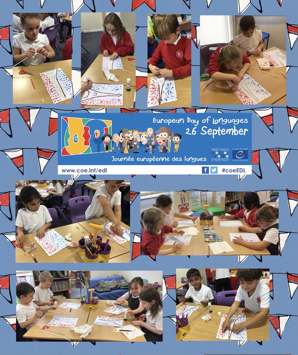 Learning new facts about the Eiffel Tower and then creating our own artwork as part of #EuropeanDayOfLanguages #bishoptonyear3 #bishoptonart #bishoptonfrench #coeEDL
