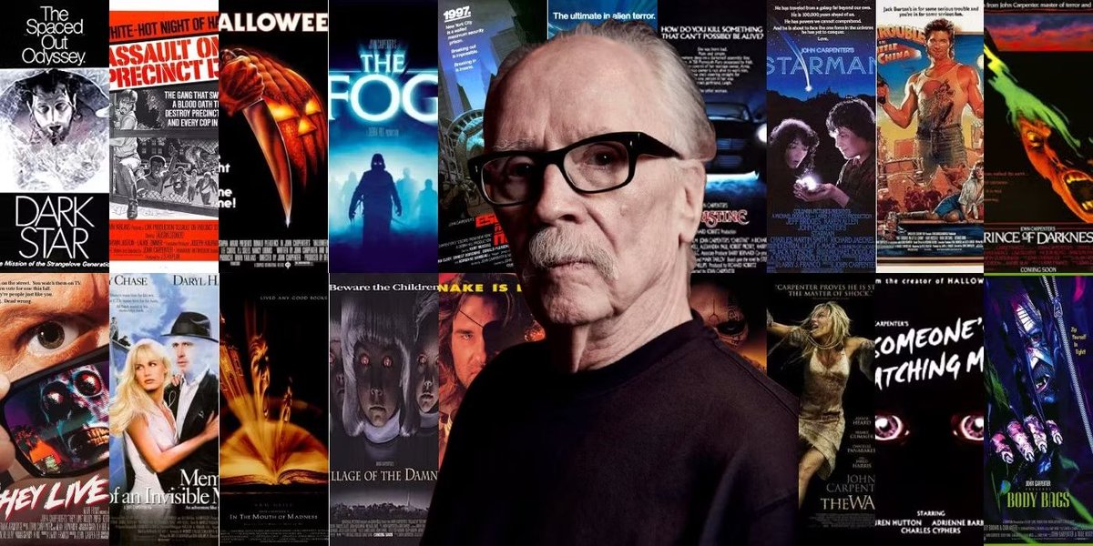 stonegasman's tweet image. Announcing #OctoberRankingChallenge on director #JohnCarpenter. All you have to do is (re-)watch all 20 of Carpenter's films according to the attached schedule, comment about them on their respective days, then present your official ranking on Oct. 31! 

docs.google.com/document/d/1WN…