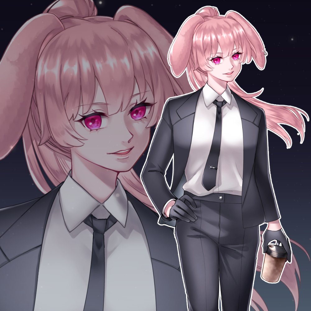 ♡チャチャ様♡ Usakumya Muffler (2024) by Baby, the Stars Shine Bright