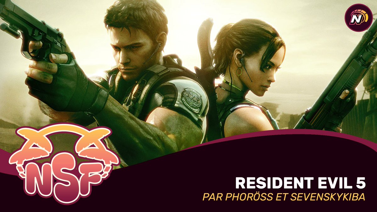 On continue sur notre lancée des jeux de nuit, bien sombres avec un petit Resident Evil 5 ! 

<a href="/Phorosss/">Phoröss</a> et <a href="/SevenSkyKIBA/">Kiba</a> nous présentent une run Coop : New Game+/Co-op/Amateur/No1-1

Chris et Sheva vous attendent ! 🔫

🔗dans la bio !