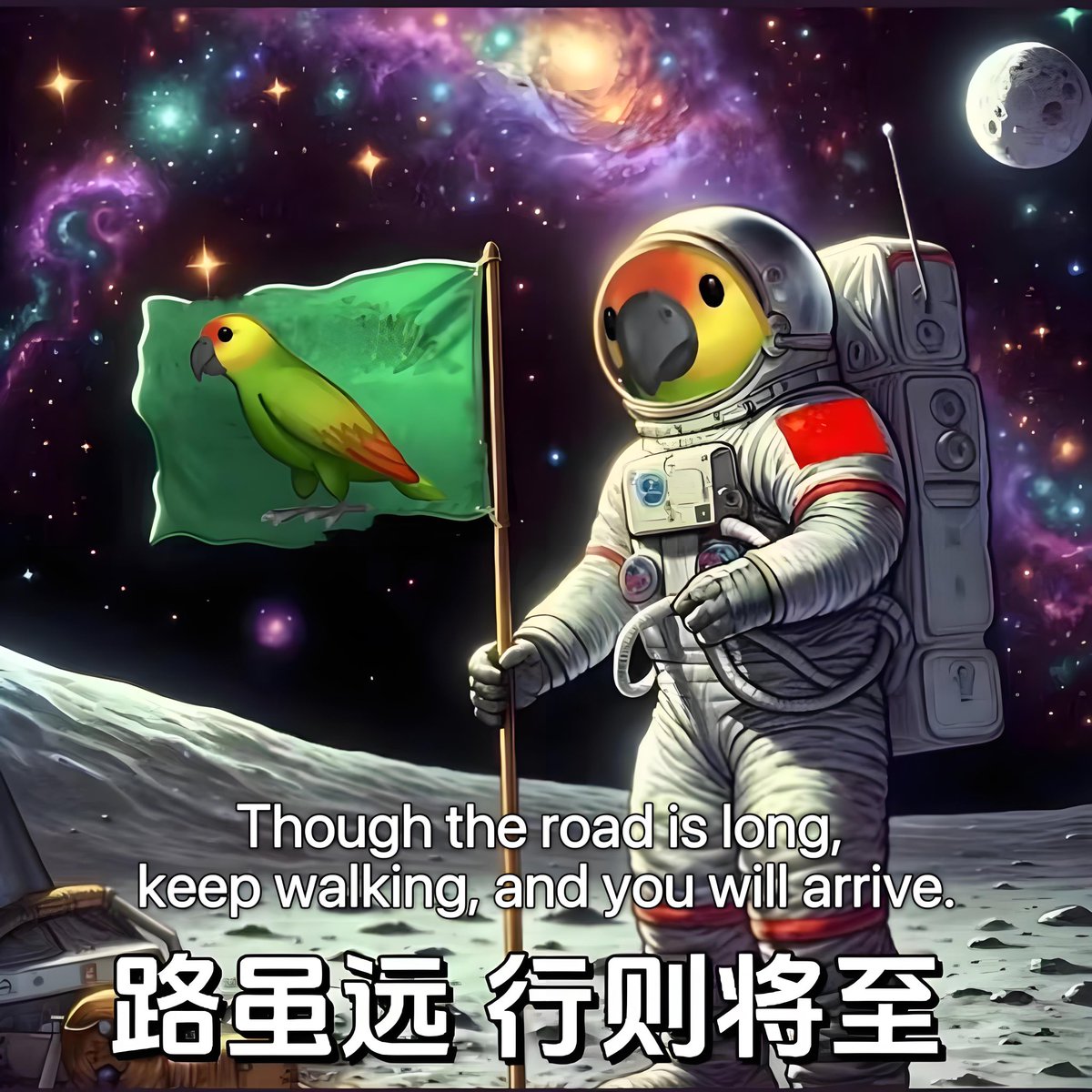 Ari_sakuraNFT's tweet image. $NIAO coin may move slowly, but it moves steadily🦜

The crypto industry is a long and challenging journey🦜

Those who walk slowly will go farther than those who rush for quick gains🦜

@Tyx168 

#Netrahive  #NetrahiveContest