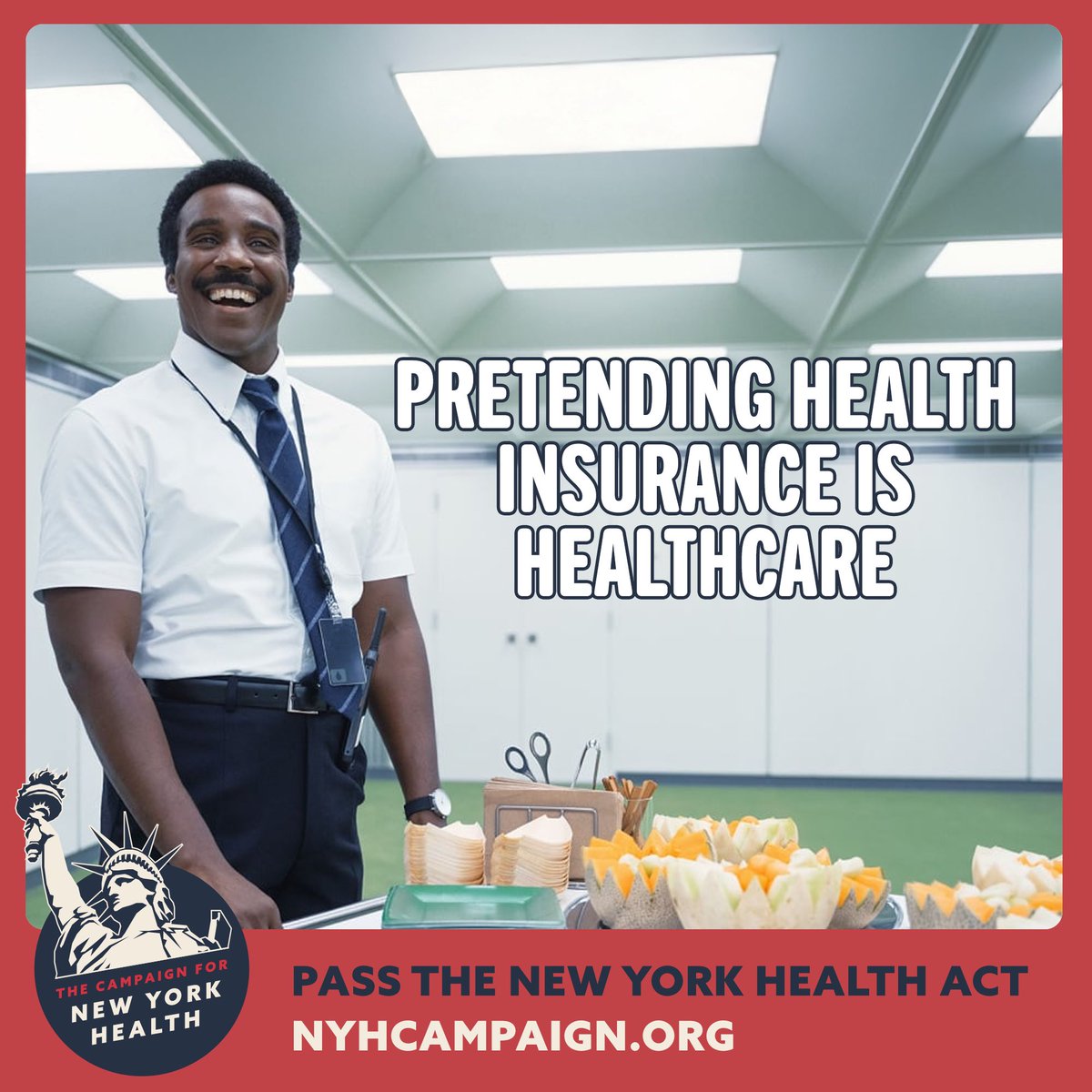 Congress is letting ACA subsidies lapse, which will cause healthcare insurance premiums to skyrocket.

But, health insurance isn’t healthcare.

NY can do more than just fight back, it can guarantee every New Yorker *actual healthcare* with the NY Health Act.
#passnyhealth