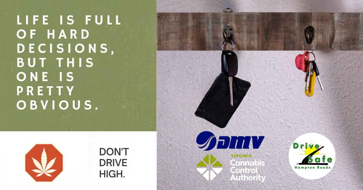 DriveSafeHR's tweet image. 🚫🌿 Think twice before driving high! In Virginia, it&apos;s illegal to operate a vehicle under the influence of cannabis. The penalties can be severe, including fines and loss of your license. #DriveHighGetADUI