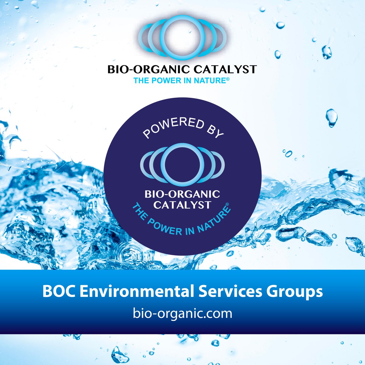 Did you know that BOC has authorized BOC Environmental Services Groups worldwide?These groups will be utilizing the unique &amp; game changing performance capabilities of our bio-catalytic cleaning products! Learn about BOC: bio-organic.com
#biocatalyst #EnvironmentalServices