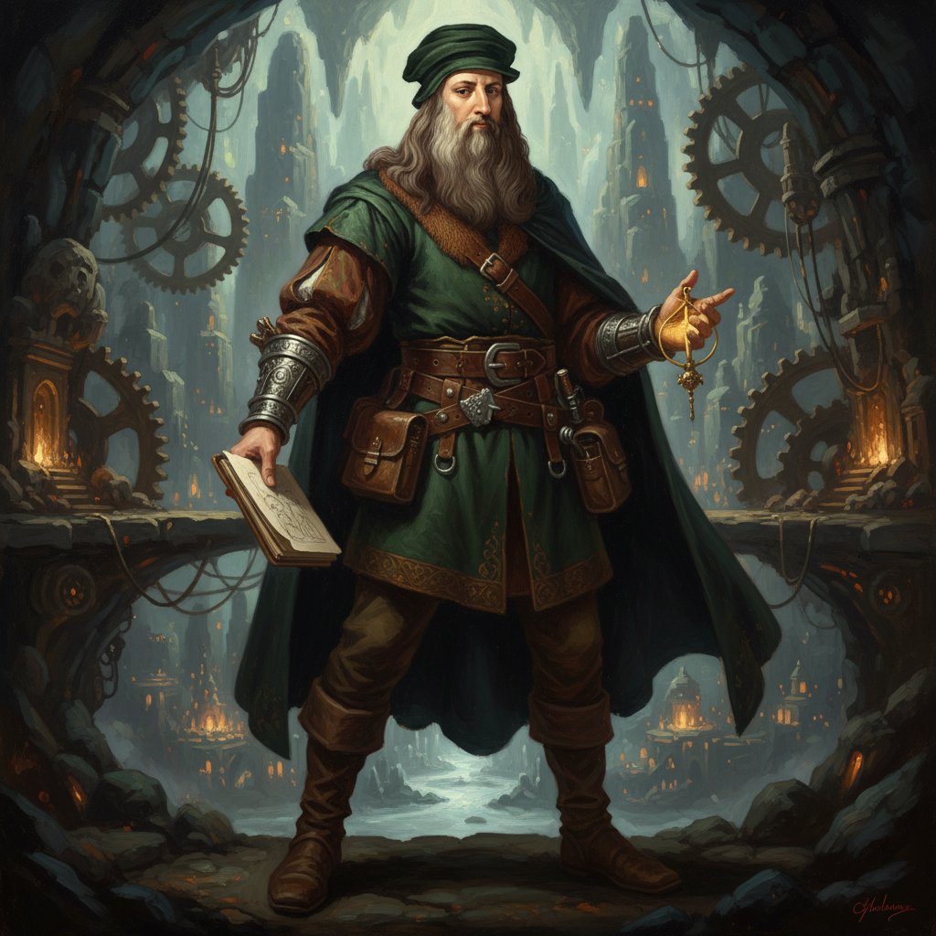 lumenrpg's tweet photo. Now you can upload your own photo as a reference to shape your character.

If Leonardo da Vinci were here, how would his avatar look? 👀🎨

Try it yourself 👉 https://t.co/CKhupxLilK

#AI #RPG https://t.co/9OmrI7F1II