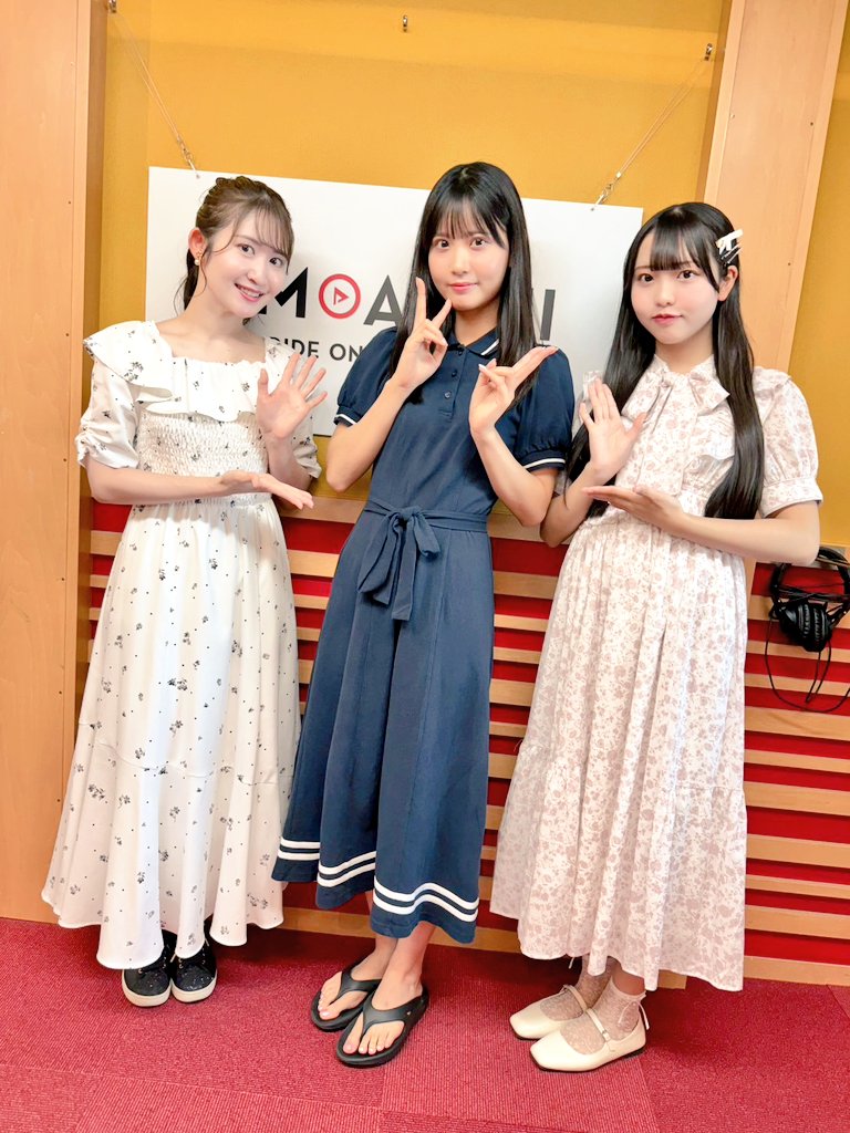おはようございます🌤️

この後 午前9:30～は #FMAICHI
沢井里奈のさわやか #さわーたいむ

今回は 9月24日に
35th Single「#Karma」
をリリースした 
#SKE48  から #伊藤実希 さん
#森本くるみ さんを
ゲストにお迎えします

◆radiko
radiko.jp/share/?sid=FMA…