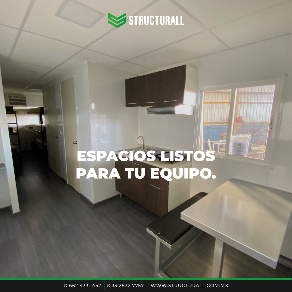 Structurall_mx's tweet image. Con nuestros dormitorios móviles todo está listo: camas nuevas, sanitario, minisplit, áreas comunes y mucho más.

-
-
-
-
#Structurall  #OficinasMoviles #Sustentabilidad  #UnidadesMoviles
 #SinConstrucción #RentaYVenta #Mexico  #Minas #Mineria #Construccion